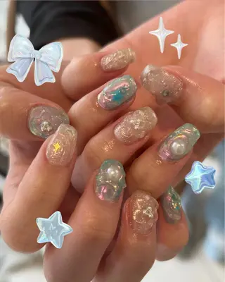 ネイル ASA nail / アート☀︎ニュアンスのネイルデザイン