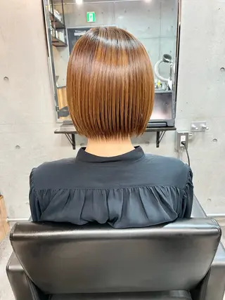 ショート パーマ ショートボブ髪質改善 縮毛矯正のプロ山道潤のヘアスタイル