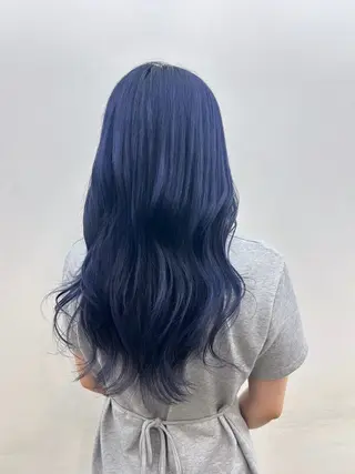 セミロング MiRI💜地毛級 エクステ✖似合わせ技のヘアスタイル
