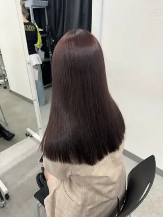 カラー 透明感うる艶カラー 🤍MANAMIのヘアスタイル