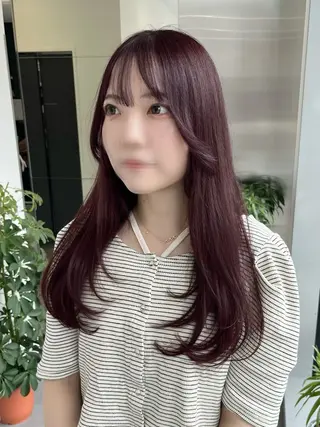 ロング 韓国レイヤーカット/ chikaのヘアスタイル