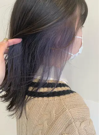 カラー ✄折橋 彩花🐶🍑のヘアスタイル