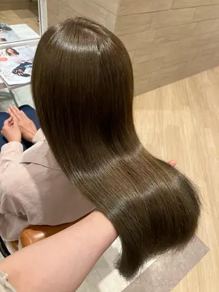 ロング 🌼髪質改善/美髪 縮毛/ あきのヘアスタイル