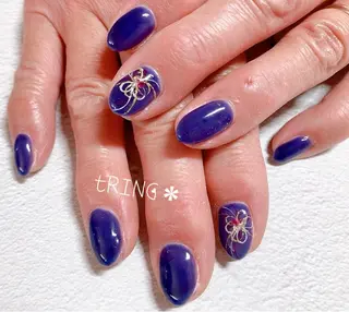 ネイル tRING* しいの木台のネイルデザイン
