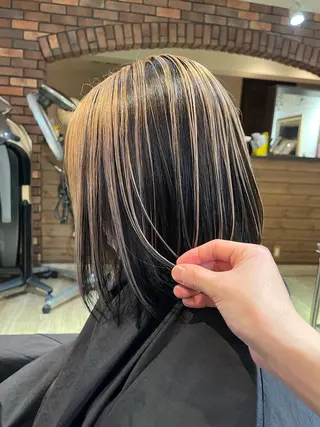 ショート カラー 中園康 /カラー/ブリーチのヘアスタイル
