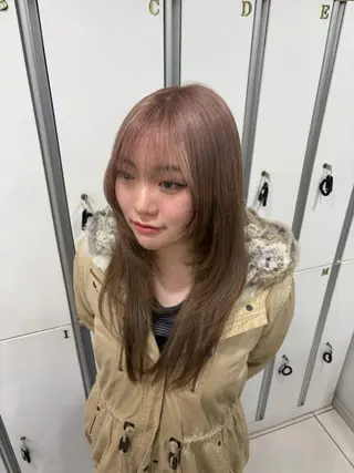 ロング カラー ｻﾂｷ /モデル様募集中のヘアスタイル