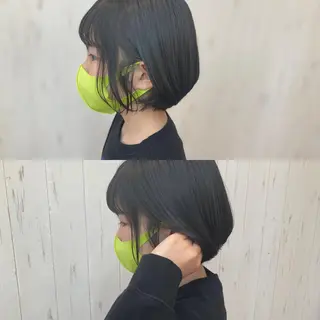 ショート ヘアカラー&縮毛矯正 STAR☆RIVERのヘアスタイル