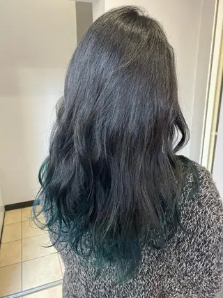 ロング カラー 【艶髪×韓国風】 毛流れ職人 RYOのヘアスタイル