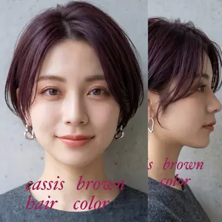 ショート カラー M.SLASH 辻 孝志のヘアスタイル