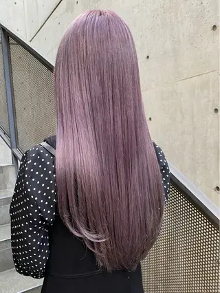セミロング カラー welring hair salonのヘアスタイル