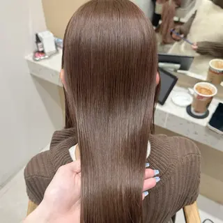 セミロング カラー 🌜美髪矯正/艶髪 /ボブ/こころ🌛のヘアスタイル