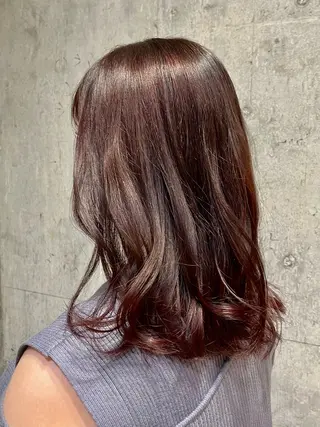 セミロング カラー 🪞きら艶ロング カラー🩶 azuのヘアスタイル
