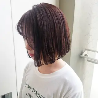 ショート カラー パーマ ネイル マツエク・マツパ ヘアアレンジ iplus まつげ、眉毛、耳つぼのマツエク・マツパデザイン
