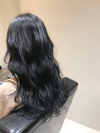 ロング カラー 吉田 光佑のヘアスタイル