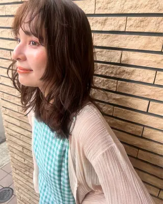 カラー 池袋 リピート◎武田藍花のヘアスタイル
