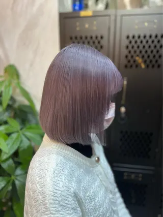 ミディアム カラー 似合わせカット🫧透 明感カラー🫧maiのヘアスタイル