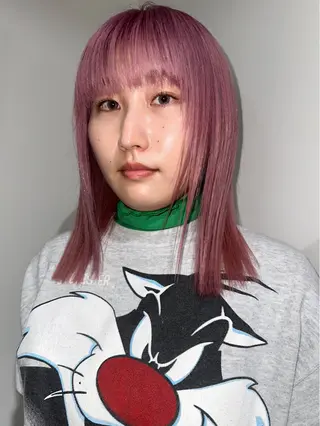 ミディアム カラー 🎀オイダイラ モモカ🎀のヘアスタイル