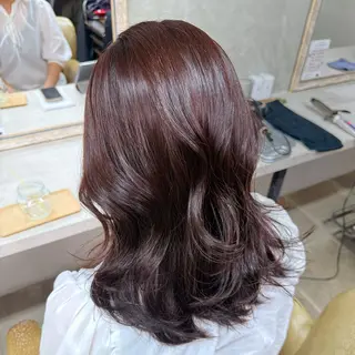 ミディアム カラー Blast Erikaのヘアスタイル