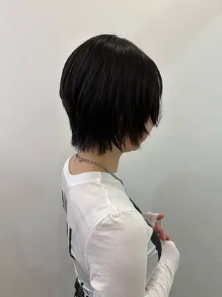 ショート レイヤー/ナチュラル 💐nao.のヘアスタイル