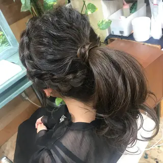 ヘアアレンジ 💘カラー人気No. 1💘SAYAのヘアスタイル