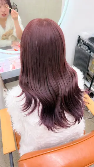 セミロング カラー 🪐レイヤー/抜け感 カラー/加野彩果🪐のヘアスタイル