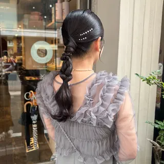 ヘアアレンジ 芦刈 咲来のヘアスタイル