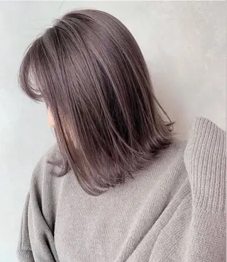 ミディアム Sanaダブルカラー ✨️パルコ徒歩1分のヘアスタイル