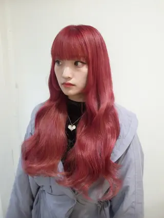 ロング カラー maki @pullnocのヘアスタイル