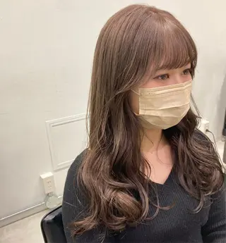 ロング カラー 💖ブリーチなし透明 感💖ASAHIのヘアスタイル