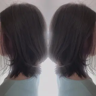 ミディアム カラー 柴田 祐輔のヘアスタイル