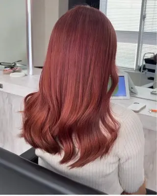 ロング カラー ブリーチカラー🐭♡ moeのヘアスタイル