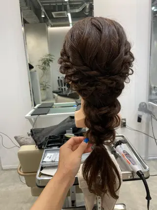 ロング 表参道ミディアム レイヤー山岸季生のヘアスタイル