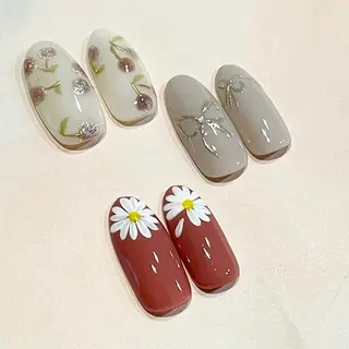 ネイル gLAsse kanataniのネイルデザイン