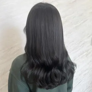 ロング カラー 顔周りカット/透明感 カラー🤍大塚蛍のヘアスタイル