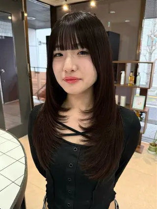 ロング 宮嶋 蓮のヘアスタイル