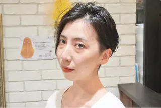 ショート パーマ ミヤザキ ユタカのヘアスタイル