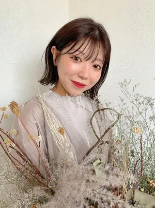 ショート カラー 吉原 由菜のヘアスタイル