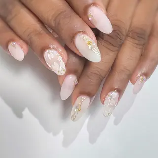 セミロング Re nailのネイルデザイン