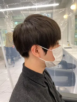 セミロング メンズ メンズ特化 水口湧太のヘアスタイル