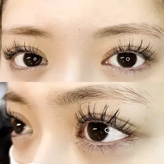 マツエク・マツパ アイラッシュ ザクア渋谷店のマツエク・マツパデザイン