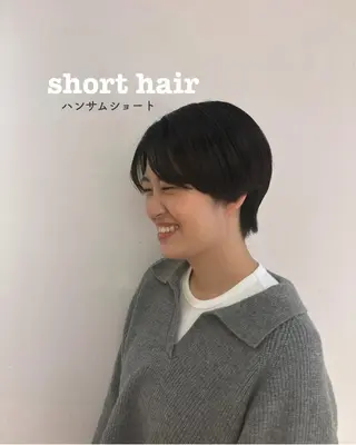ショート サイトウ アカネのヘアスタイル