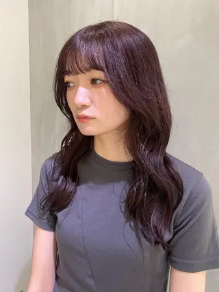 ロング いとう ほのかのヘアスタイル