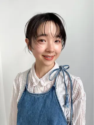 ショート 青木 優歩のヘアスタイル