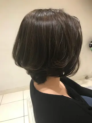 ショート カラー パーマ ヘアアレンジ メンズ キッズ ネイル マツエク・マツパ EnBlesS西宮 マンツーマン神道有基のヘアスタイル