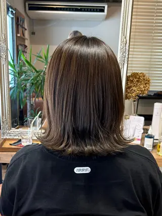 ミディアム カラー HARE nene🐿🍡のヘアスタイル