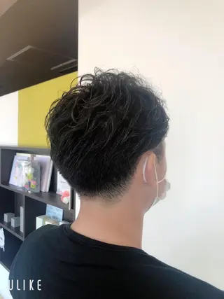メンズ そそ　喜 多のヘアスタイル