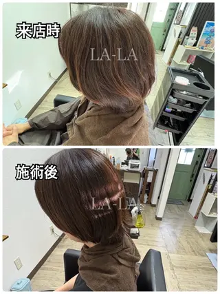 カラー ヘアカラー専門店 LA-LA笠寺店のヘアスタイル