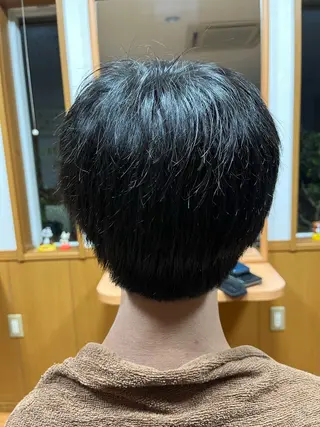 ショート メンズ 藤崎 光のヘアスタイル
