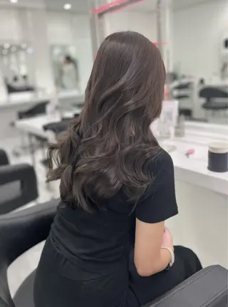 ロング カラー ブリーチなしトレンド SHUSAKUのヘアスタイル