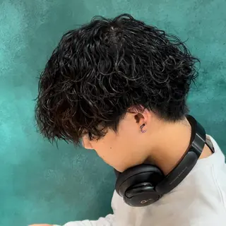 カラー パーマ メンズ 西林麗雄4月 空きあります！のヘアスタイル